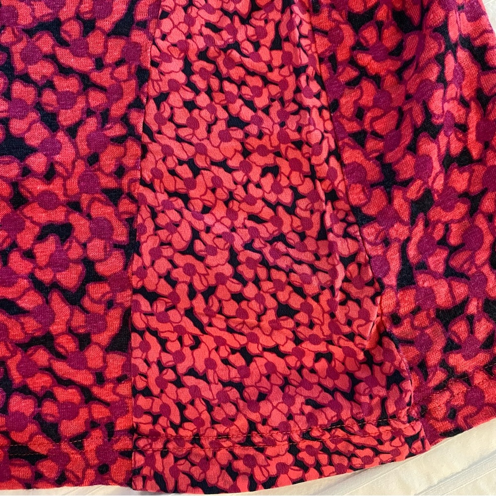 2/$15 MixMatch Marc by Marc Jacobs Pink Floral Silk Cotton Mix Top Size S - Picture 6 of 7